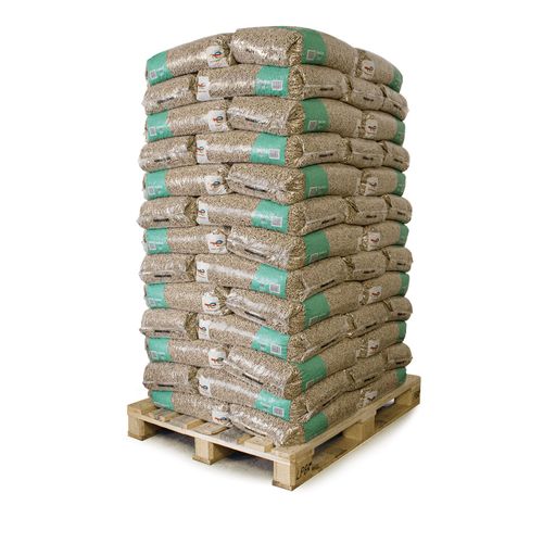 TotalEnergies Holzpellets Premium 15kg x 65 Sack 975kg Palette