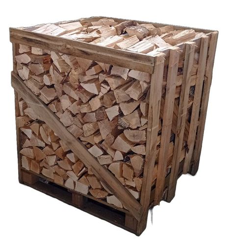 Kaminholz Brennholz Feuerholz Holz 30 Birke trocken 25 cm - 1 RM Palette