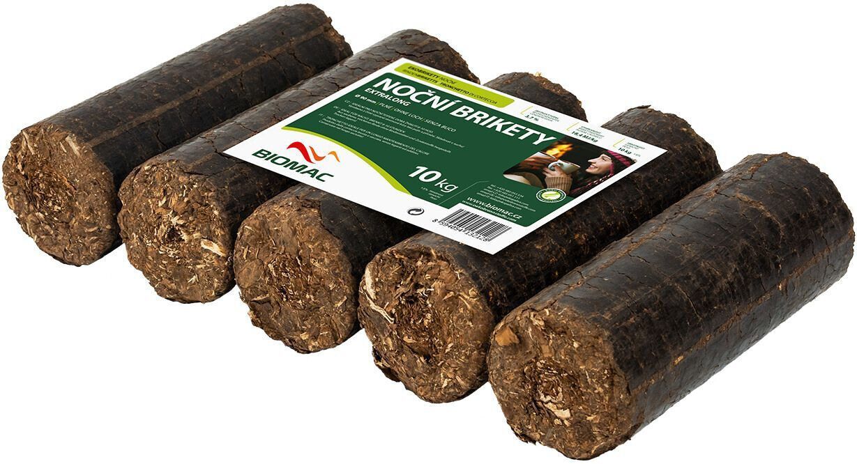 Nestro BIOMAC Rindenbriketts Holzbriketts Briketts rund Brennholz 450kg