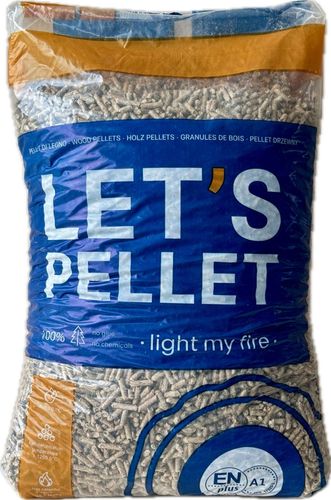 Holzpellets EN Plus A1 Palette 70x15kg Sack 1050kg Pellets